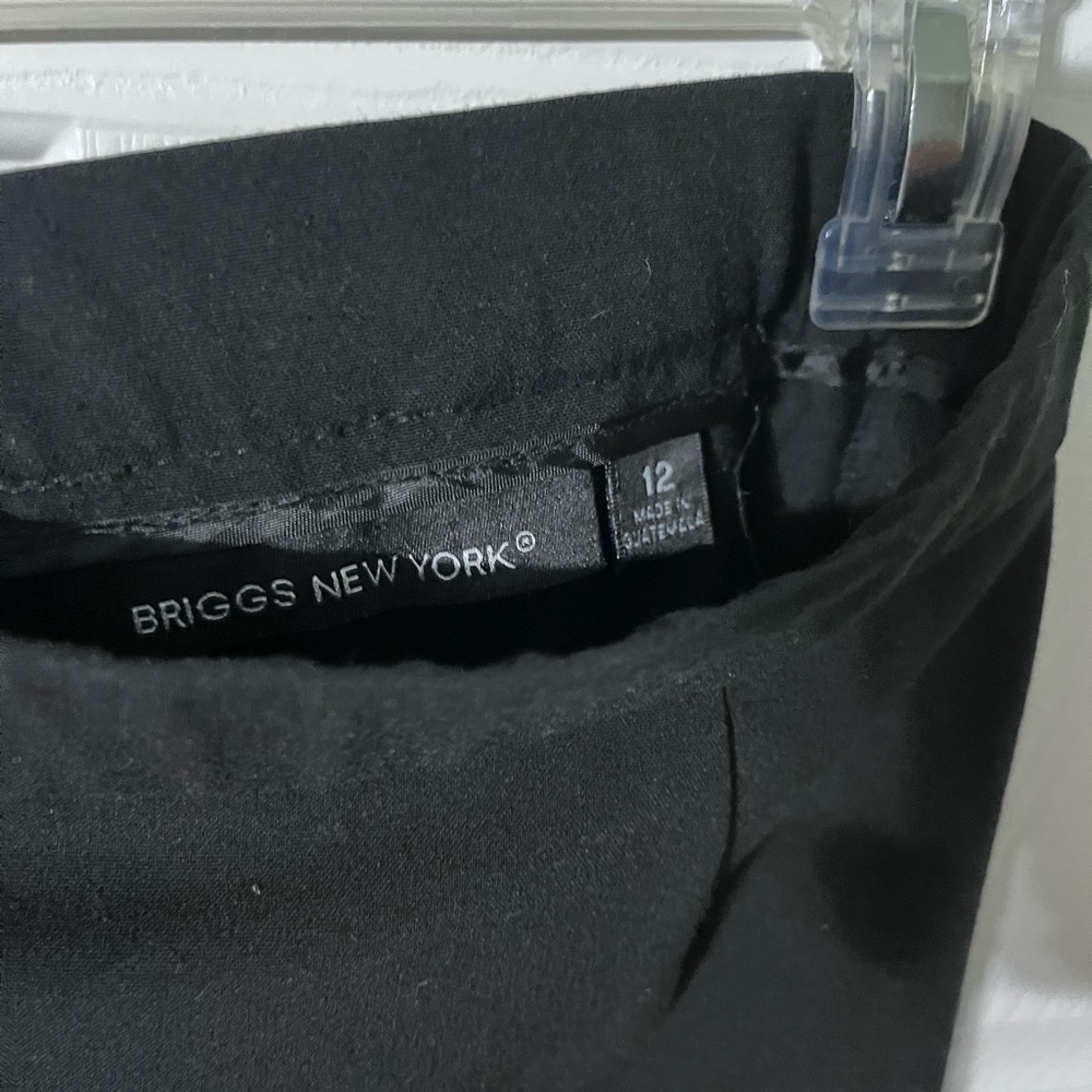 Briggs New York Men's Black Pants